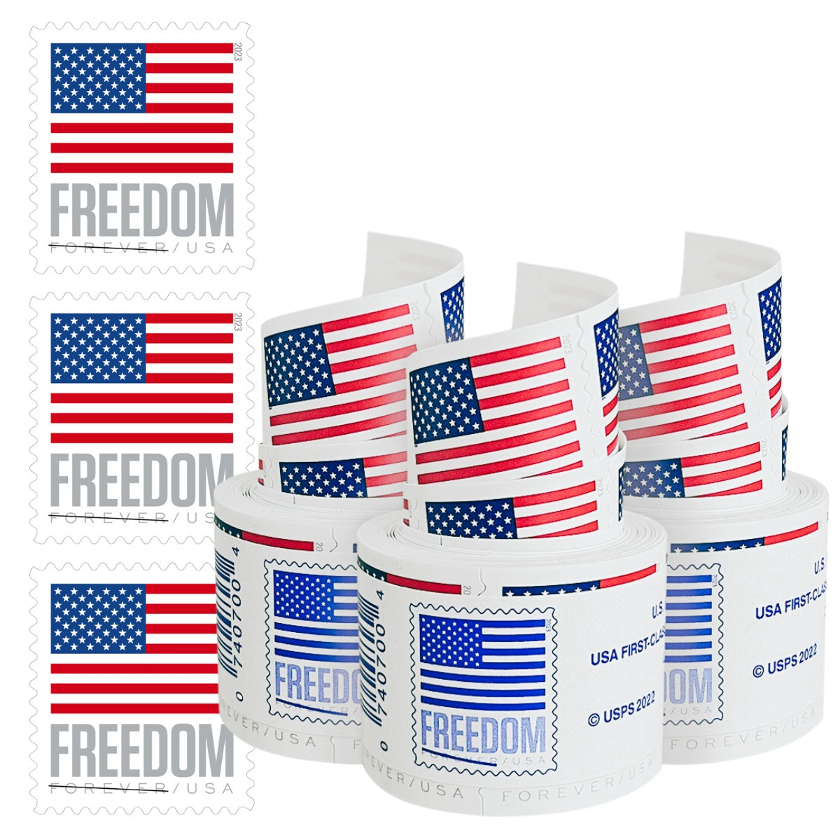 Forever Stamp - FREEDOM Flag