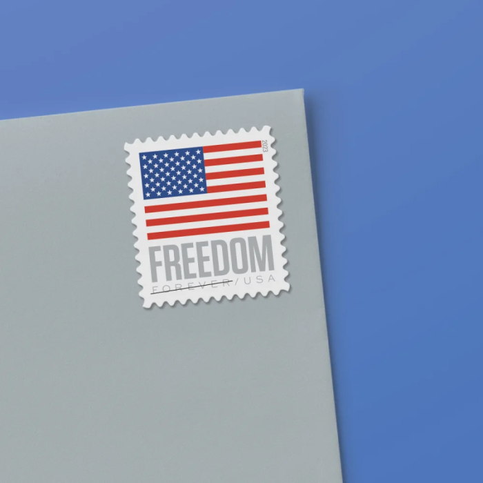 Forever Stamp - FREEDOM Flag