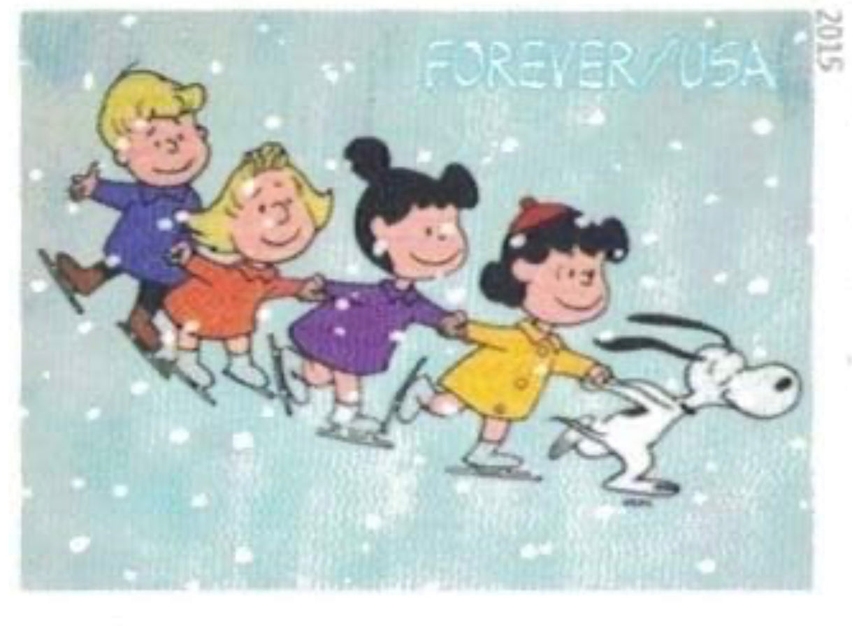 Holiday Classic USPS Forever Stamps - Sold in Quantity of 100 (5 Books of 20)