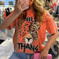 Wild Thang Oversized Tee – Tiger, Lightning & Total Attitude