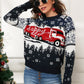 HAPPY Christmas Raglan Sleeve Sweater