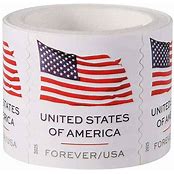 Roll of USPS Forever Stamps