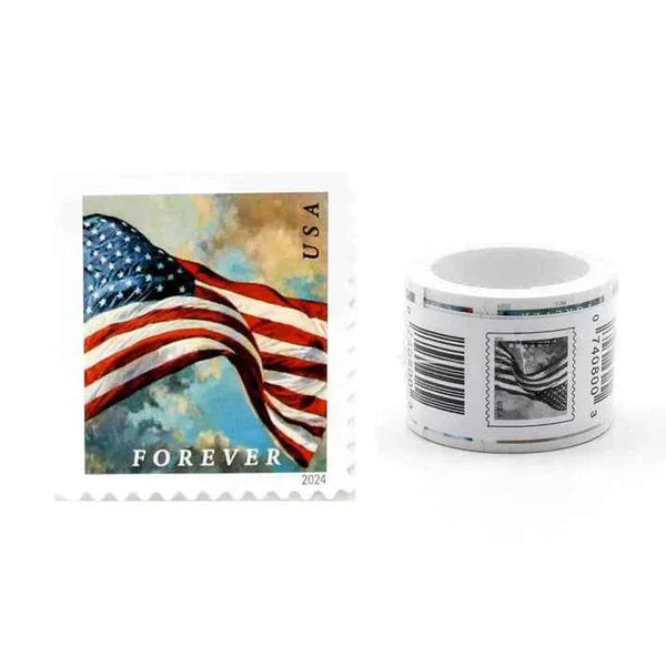 Roll of USPS Forever Stamps