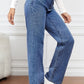 High Waist Straight Jeans