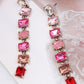 Geometrical Shape Resin Dangle Earrings