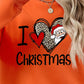 CHRISTMAS Graphic Round Neck Sweatshirt