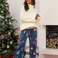 Christmas Straight Leg Pants