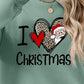 CHRISTMAS Graphic Round Neck Sweatshirt