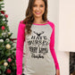 Full Size Graphic Long Sleeve T-Shirt