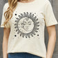 Simply Love Simply Love Sun and Star Graphic Cotton Tee
