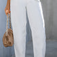 High-Waist Straight Jeans
