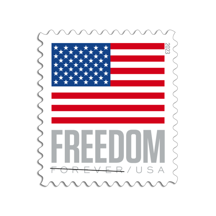 Forever Stamp - FREEDOM Flag