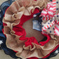Independence Day Knit Wall Wreath