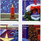 Holiday Classic USPS Forever Stamps - Sold in Quantity of 100 (5 Books of 20)