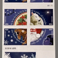 Holiday Classic USPS Forever Stamps - Sold in Quantity of 100 (5 Books of 20)