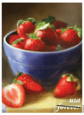 USPS Forever Stamps - Book of 20 - Fruits & Veggies