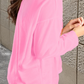 HOLLY JOLLY Round Neck Long Sleeve Top