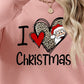 CHRISTMAS Graphic Round Neck Sweatshirt