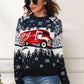 HAPPY Christmas Raglan Sleeve Sweater