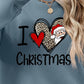 CHRISTMAS Graphic Round Neck Sweatshirt