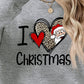 CHRISTMAS Graphic Round Neck Sweatshirt