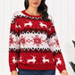 Reindeer Round Neck Sweater