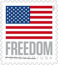 FREEDOM USPS Forever Stamps - Book of 20