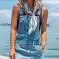 Women's new American Independence Day flag suspender jumpsuit